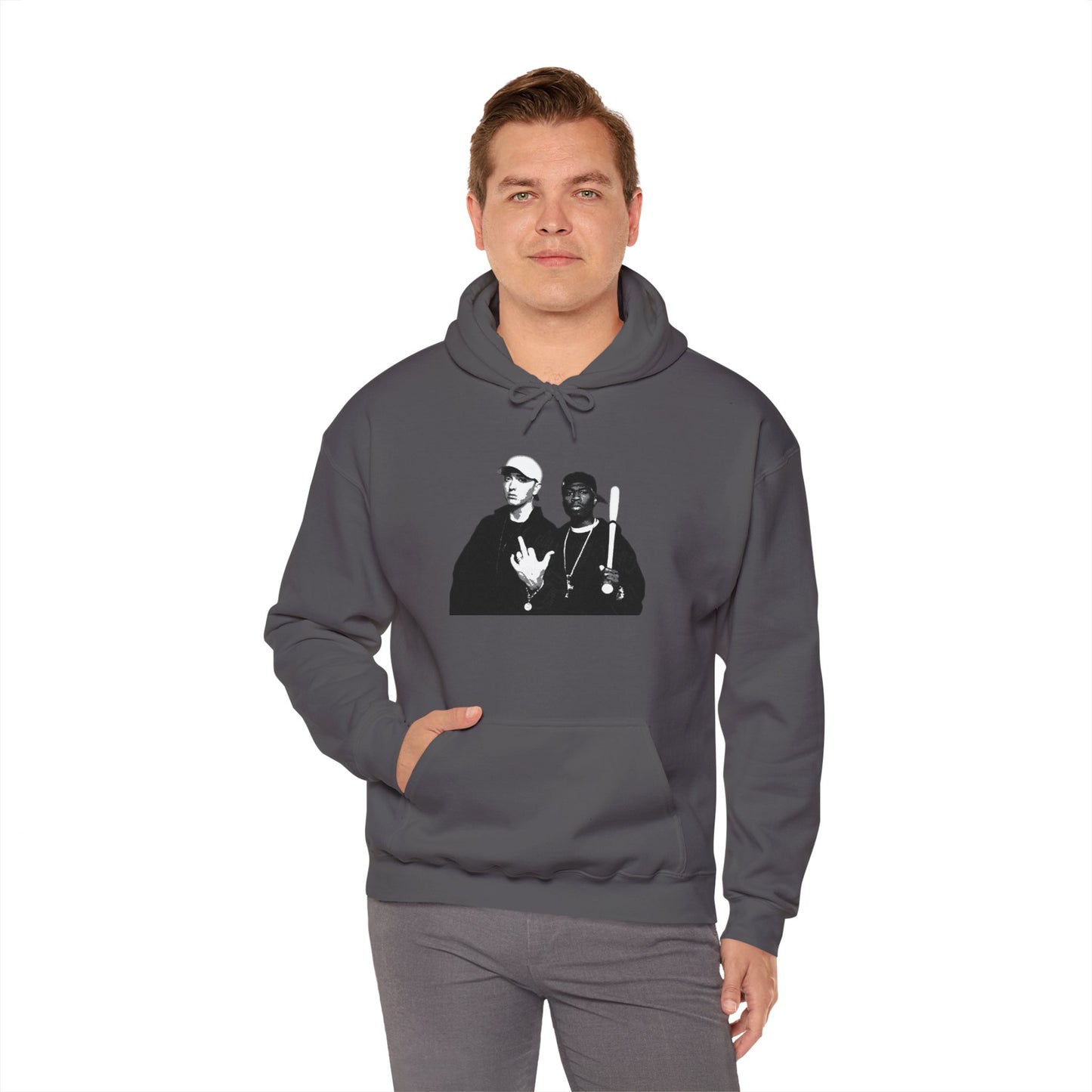 Inspired by 2 Legends' friendship - Unisex Heavy Blend™ Hooded Sweatshirt