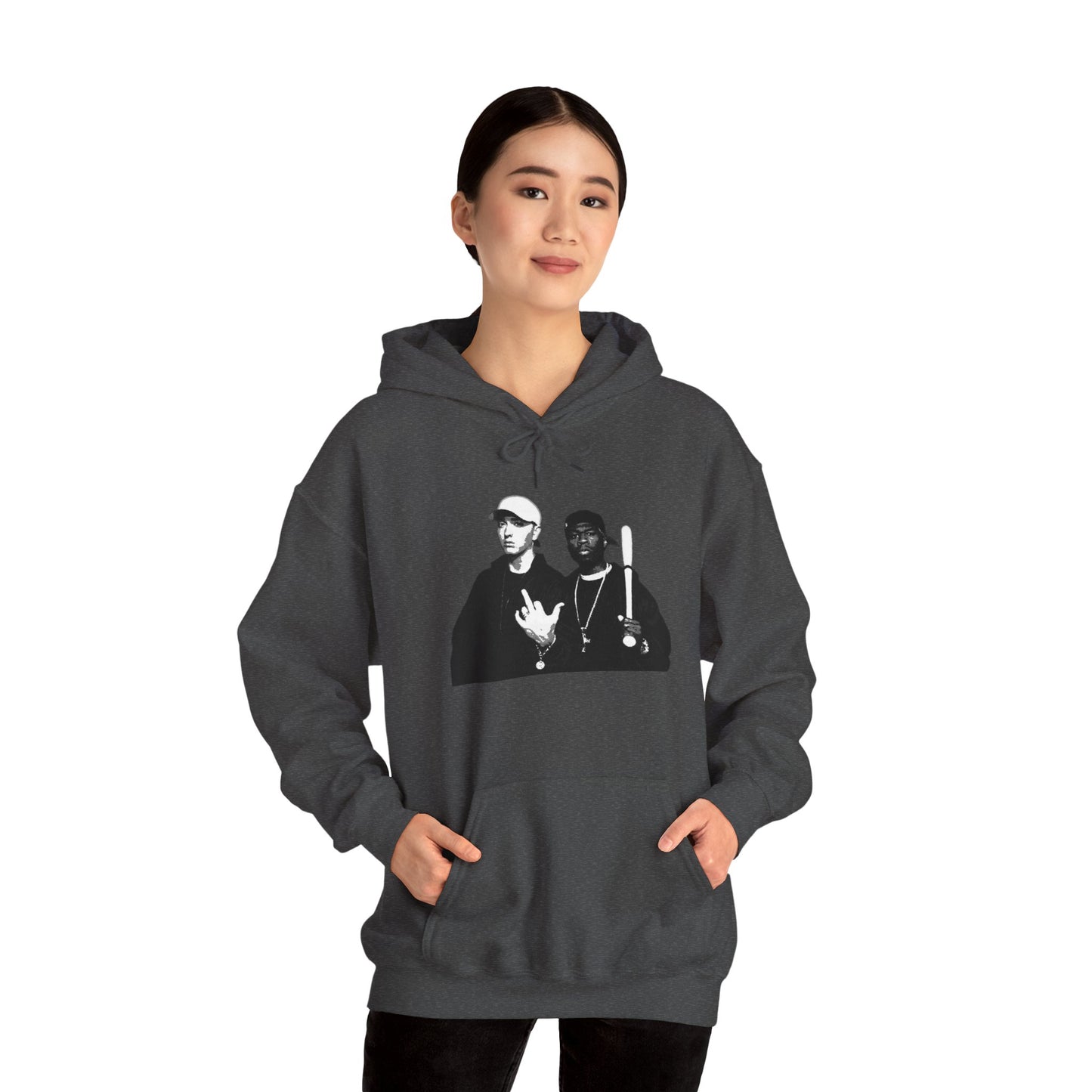 Inspired by 2 Legends' friendship - Unisex Heavy Blend™ Hooded Sweatshirt