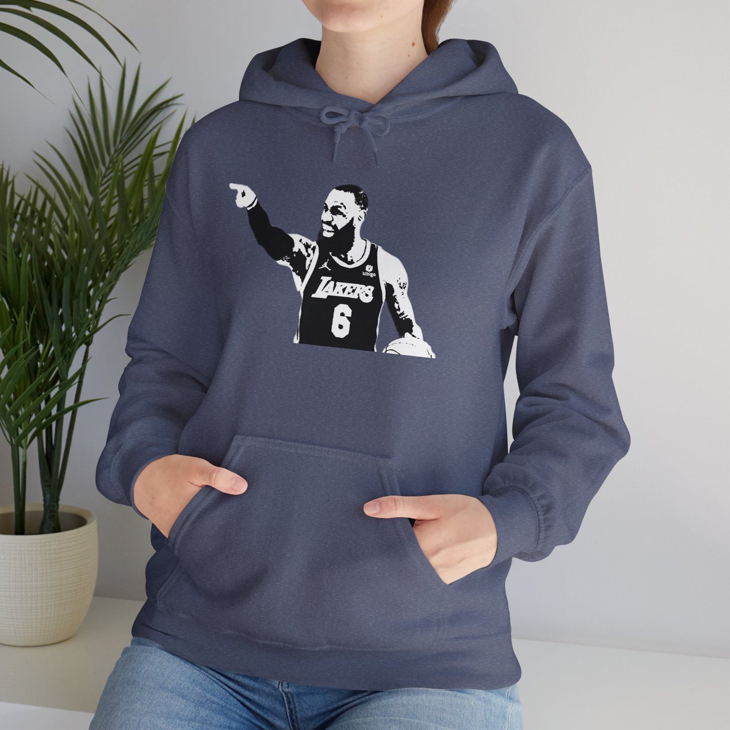 Inspired By the King - GOAT - Unisex Heavy Blend™ Hooded Sweatshirt