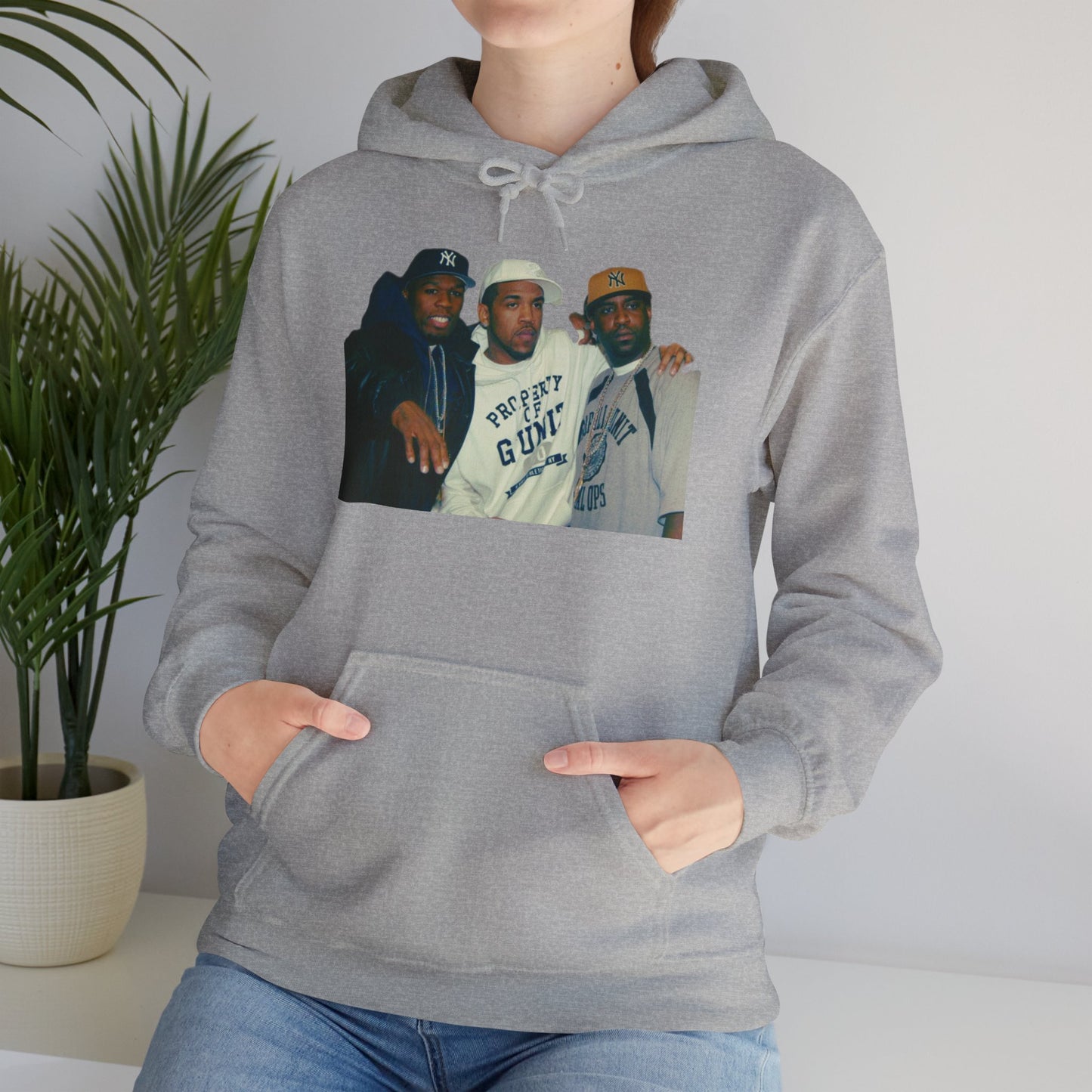 G-Unit, 50 Cent, Lloyd Banks, & Tony Yayo Inspired Unisex Heavy Blend™ Hooded Sweatshirt