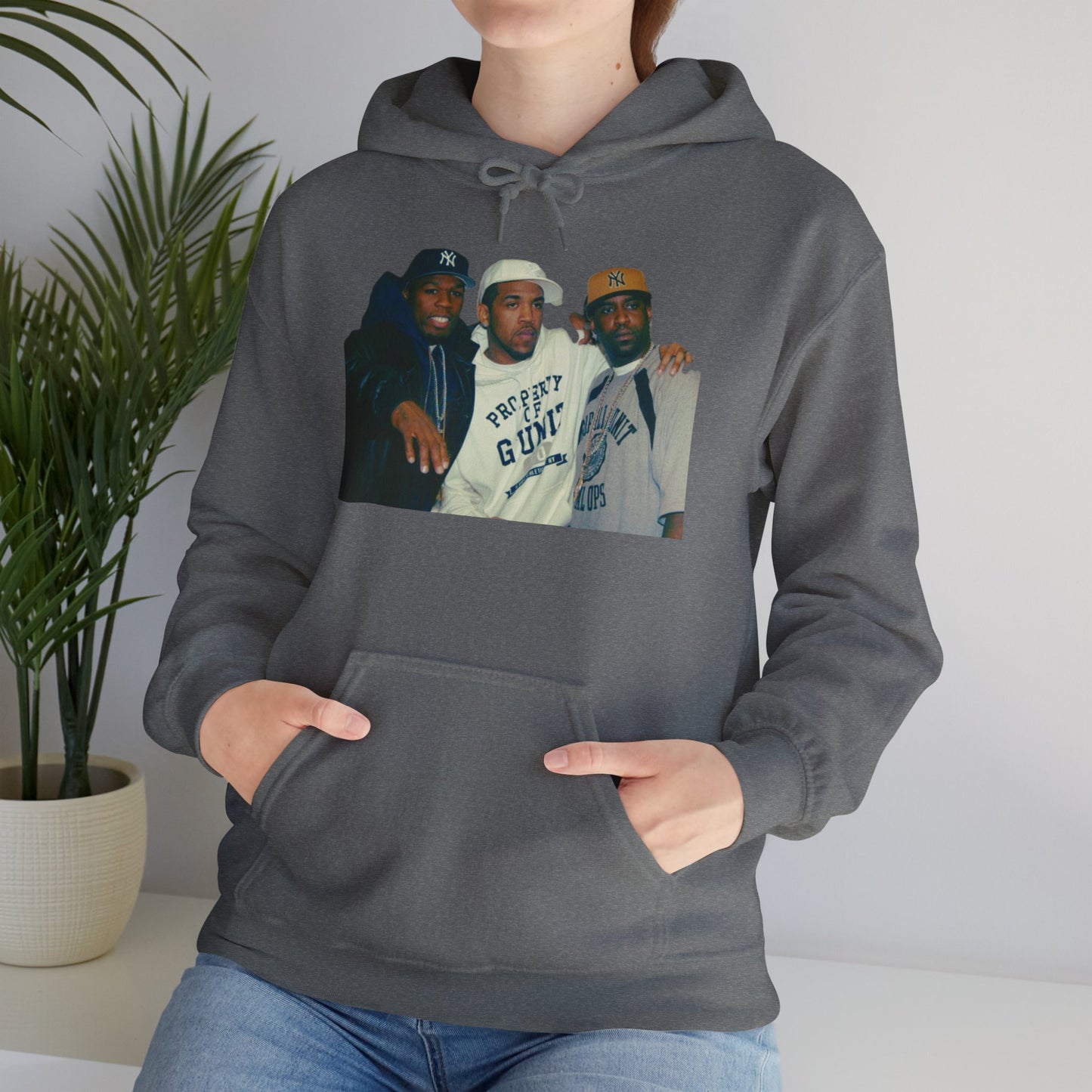 G-Unit, 50 Cent, Lloyd Banks, & Tony Yayo Inspired Unisex Heavy Blend™ Hooded Sweatshirt