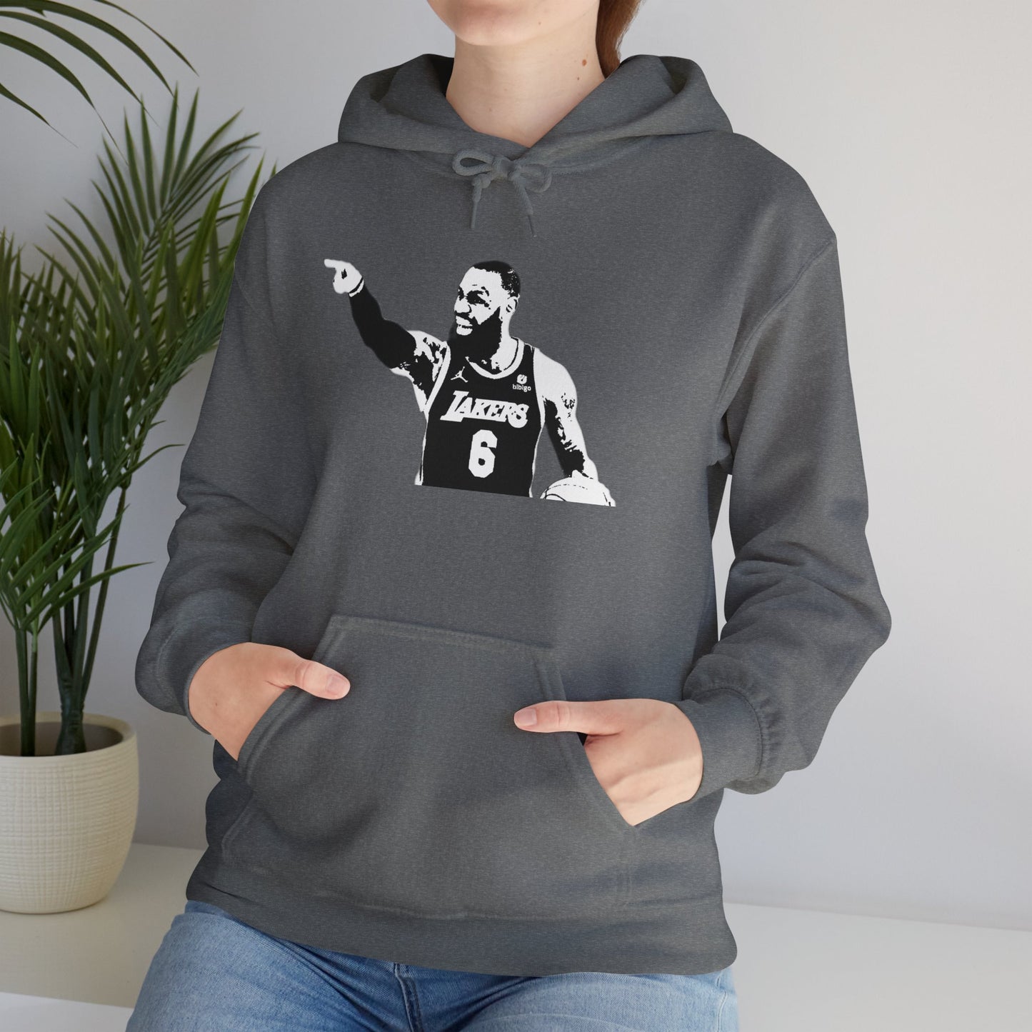 Inspired By the King - GOAT - Unisex Heavy Blend™ Hooded Sweatshirt