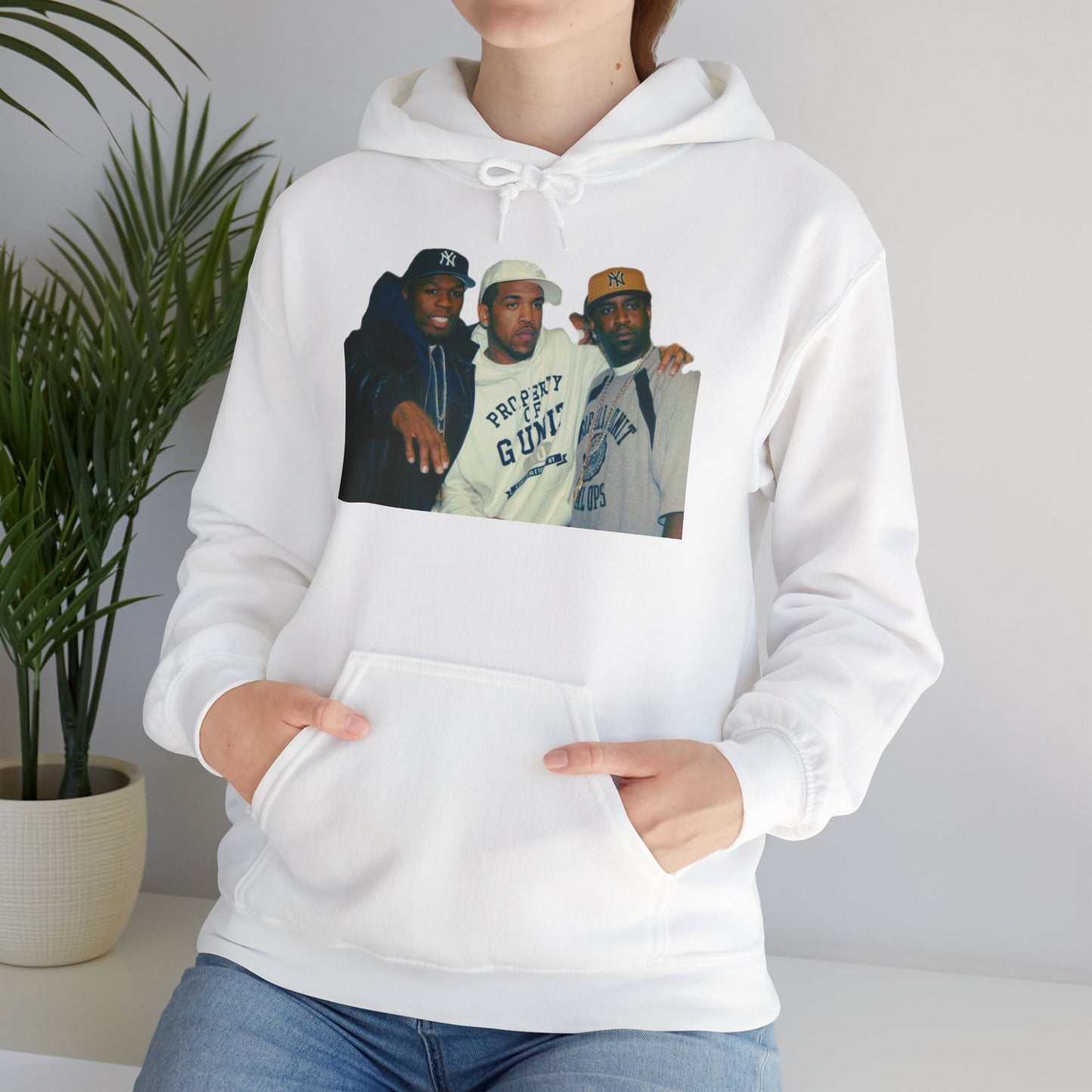 G-Unit, 50 Cent, Lloyd Banks, & Tony Yayo Inspired Unisex Heavy Blend™ Hooded Sweatshirt