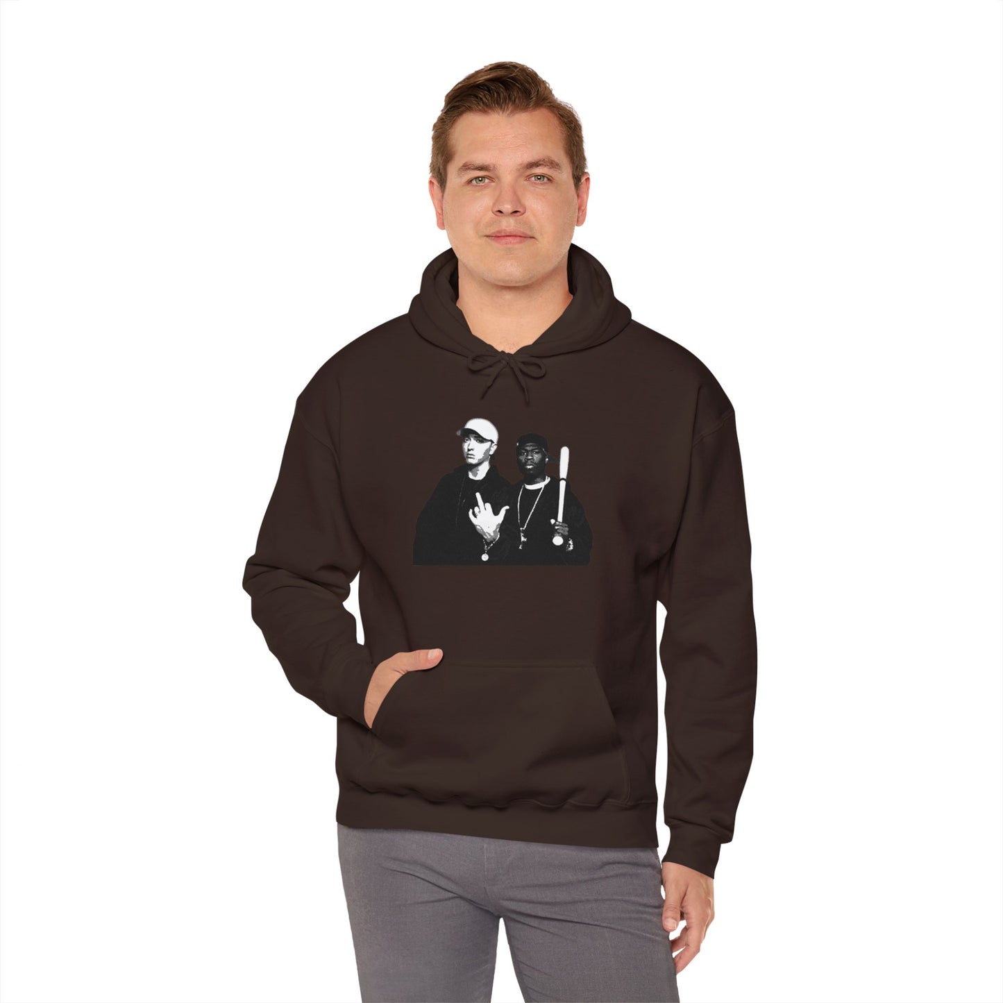 Inspired by 2 Legends' friendship - Unisex Heavy Blend™ Hooded Sweatshirt