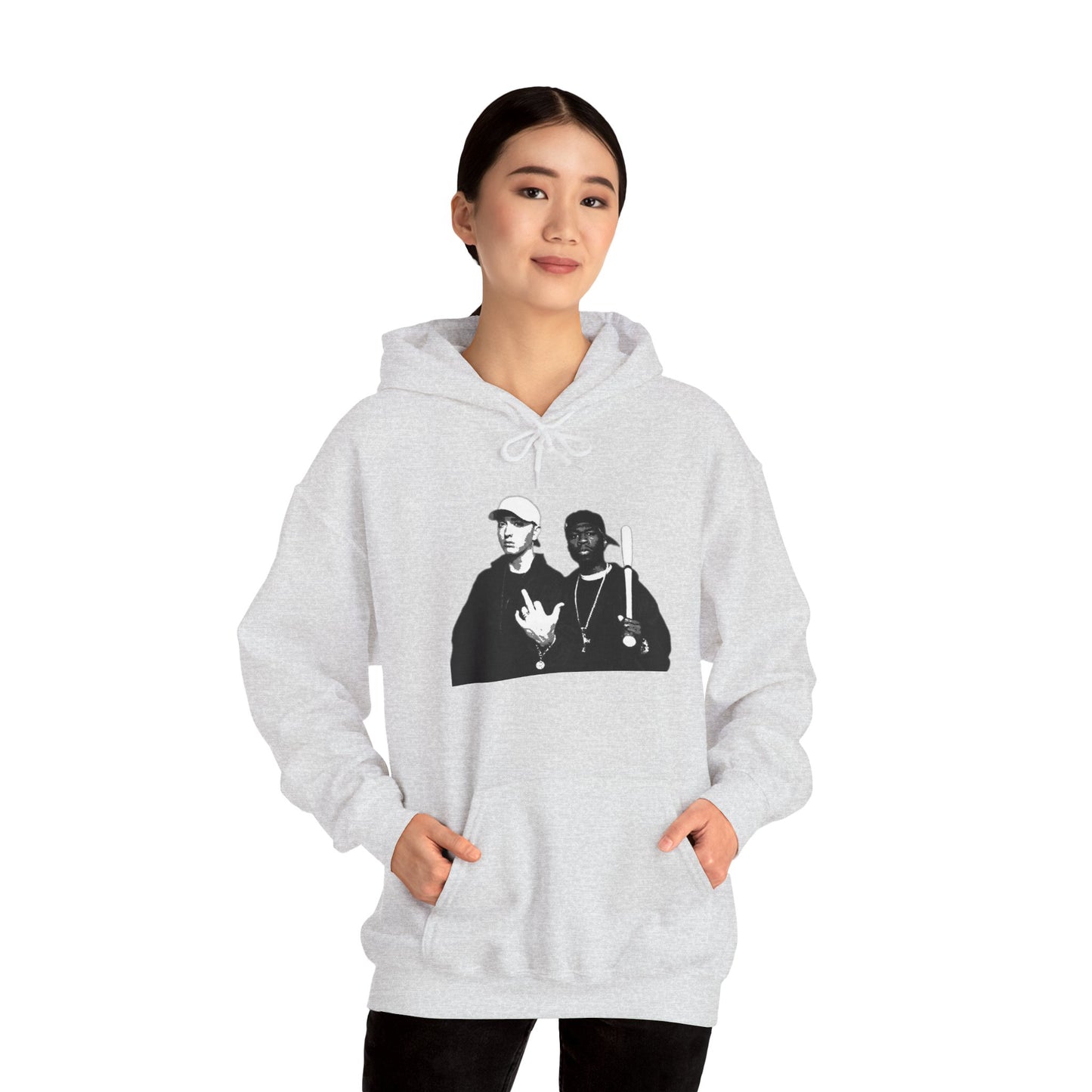 Inspired by 2 Legends' friendship - Unisex Heavy Blend™ Hooded Sweatshirt