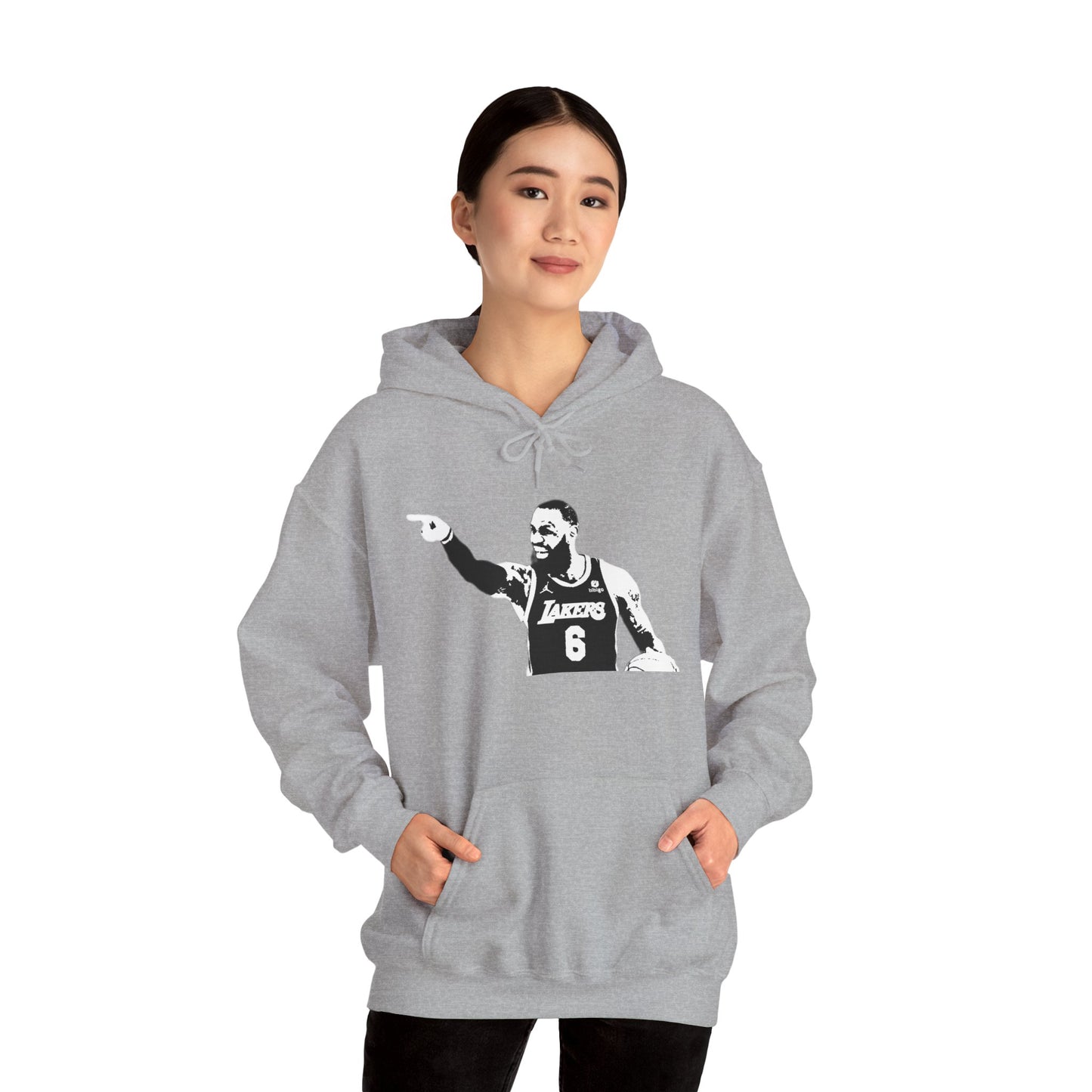 Inspired By the King - GOAT - Unisex Heavy Blend™ Hooded Sweatshirt