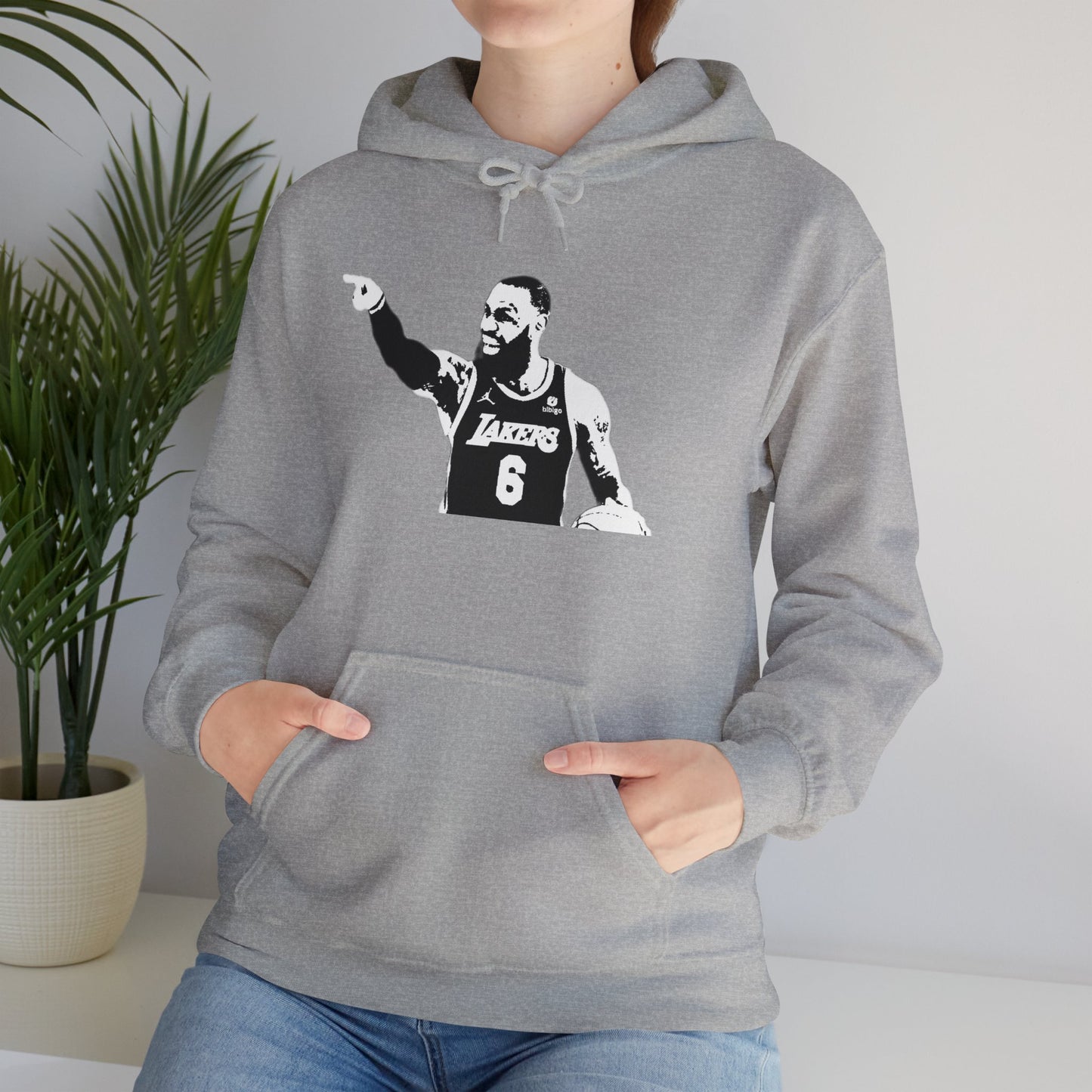 Inspired By the King - GOAT - Unisex Heavy Blend™ Hooded Sweatshirt