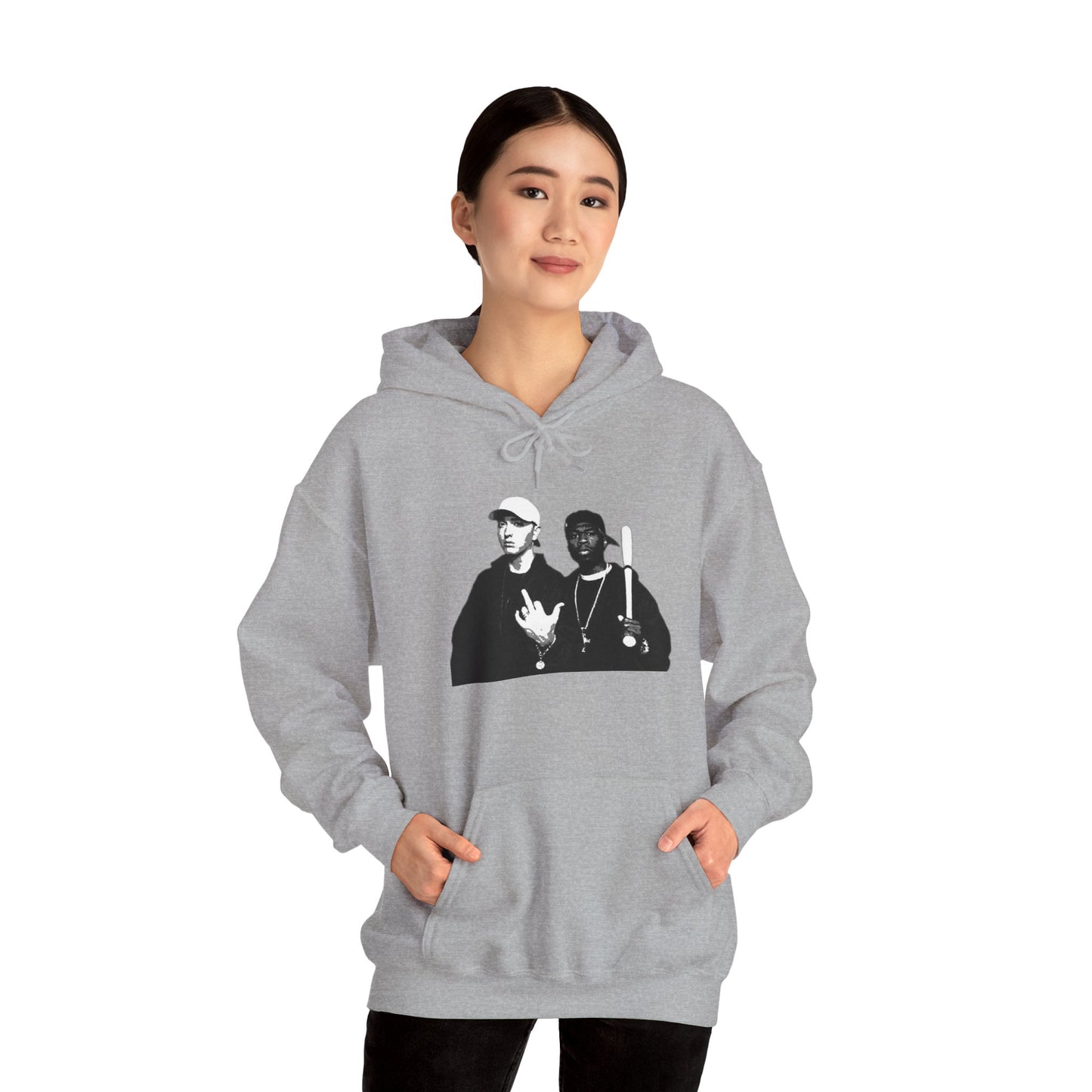 Inspired by 2 Legends' friendship - Unisex Heavy Blend™ Hooded Sweatshirt