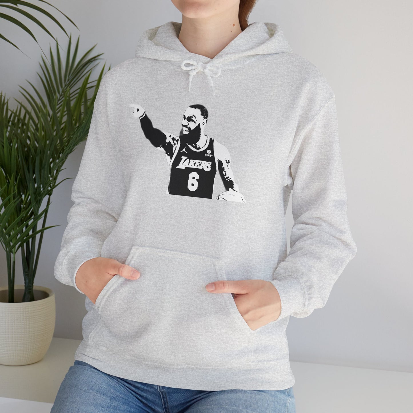 Inspired By the King - GOAT - Unisex Heavy Blend™ Hooded Sweatshirt