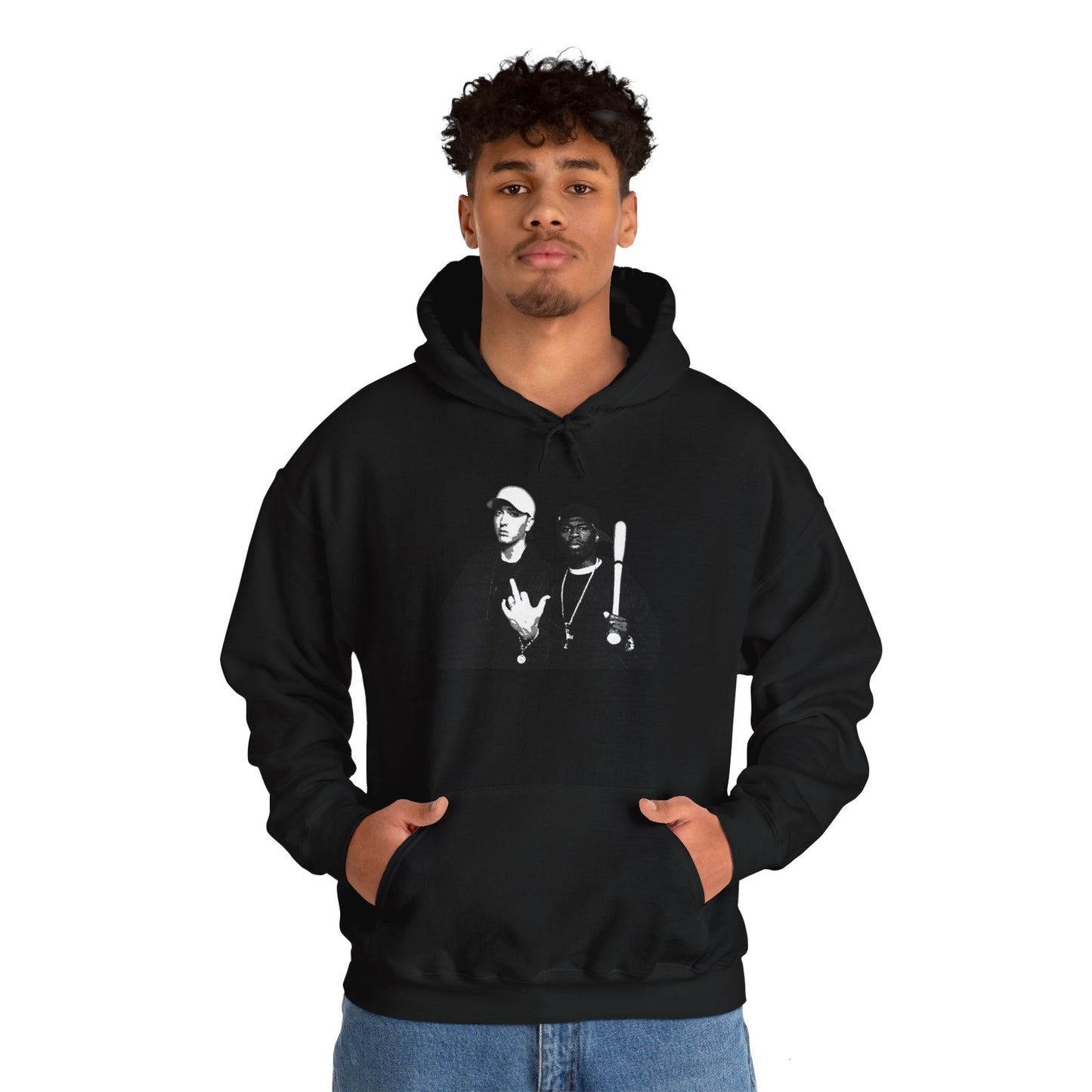 Inspired by 2 Legends' friendship - Unisex Heavy Blend™ Hooded Sweatshirt