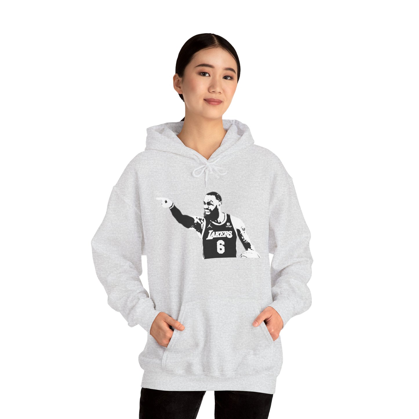 Inspired By the King - GOAT - Unisex Heavy Blend™ Hooded Sweatshirt