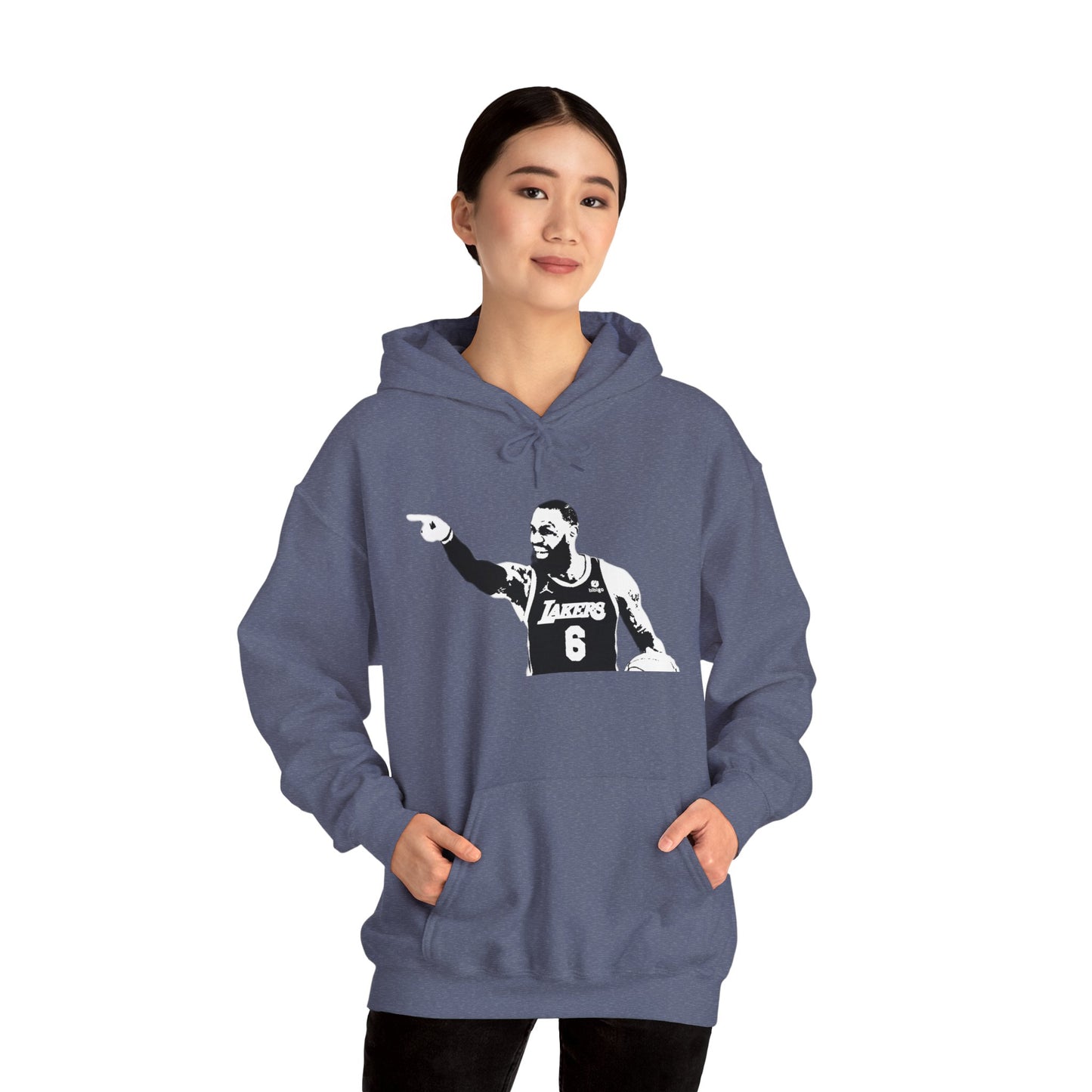 Inspired By the King - GOAT - Unisex Heavy Blend™ Hooded Sweatshirt