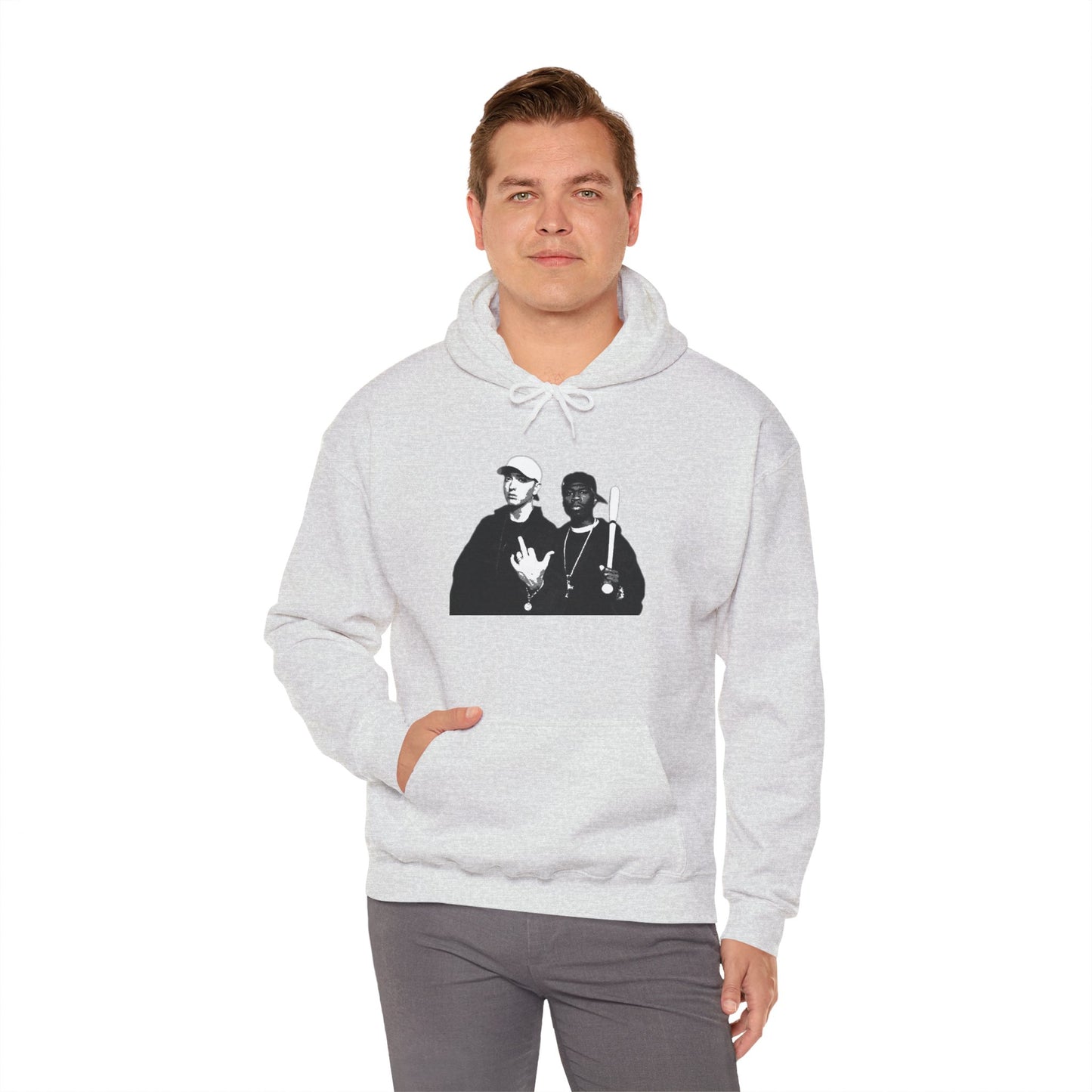 Inspired by 2 Legends' friendship - Unisex Heavy Blend™ Hooded Sweatshirt